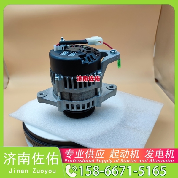 南京1001778863起动机JFZ2503K发电机 GR215 配潍柴 WP6 日立｜ZX470｜6WG1 Doosan 大柴 CA6DK 上柴 SC9D 卡特 374F C18 平地机 启动马达